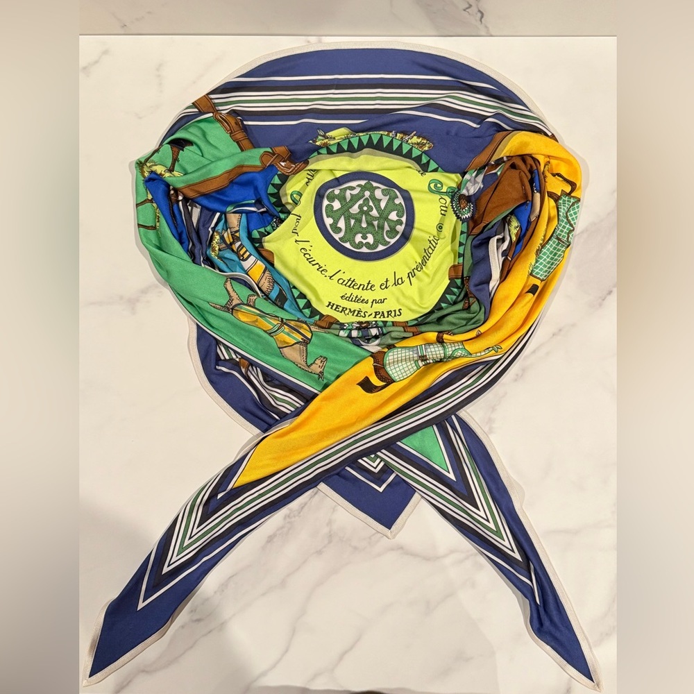 Hermes Triangle Scarf